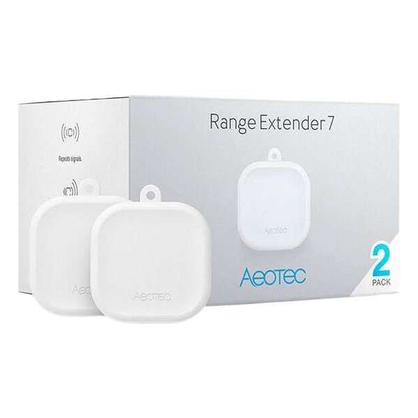 Aeotec Signaal Extender Z-Wave Plus Gen 7 duo pack Aeotec Signaal Extender Z-Wave Plus Gen 7 duo pack