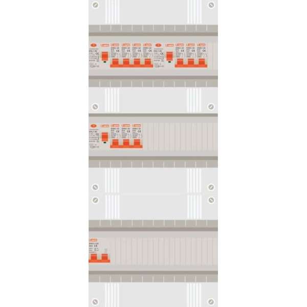 1 fase groepenkast met 10 licht groepen 1 fase groepenkast met 10 licht groepen