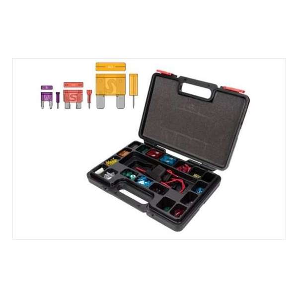 Steekzekeringassortiment Mix 279-delig - Doos - Zekering Steekzekeringassortiment Mix 279-delig - Doos - Zekering