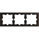 Afdekraam D-Life 3V - Metaal Mocca - Systeem Design - Schneider Electric - MTN4030-6552