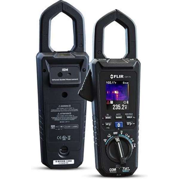Flir Cm174 Stroomtang Digitaal Cat Iii 1000 V Cat Iv 600 V Weergave (Counts): 6000 Flir Cm174 Stroomtang Digitaal Cat Iii 1000 V Cat Iv 600 V Weergave (Counts): 6000