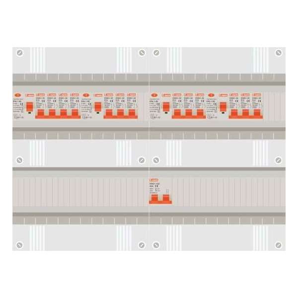 1 fase groepenkast met 13 licht groepen 1 fase groepenkast met 13 licht groepen