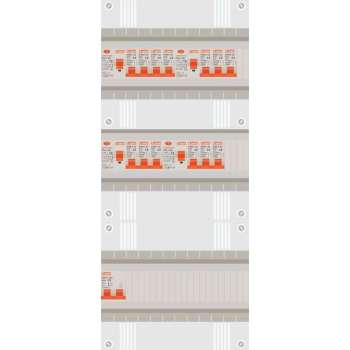 1 fase groepenkast met 13 licht groepen
