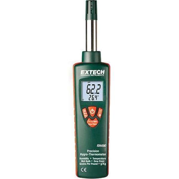 EXTECH RH490: Precision Hygro-Thermometer EXTECH RH490: Precision Hygro-Thermometer