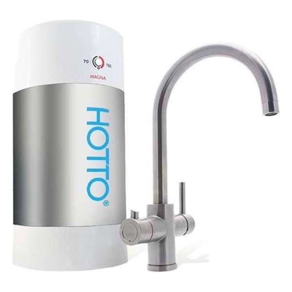 Boiler 8L + Arco kraan RVS - combiset Arco - RVS Boiler 8L + Arco kraan RVS - combiset Arco - RVS