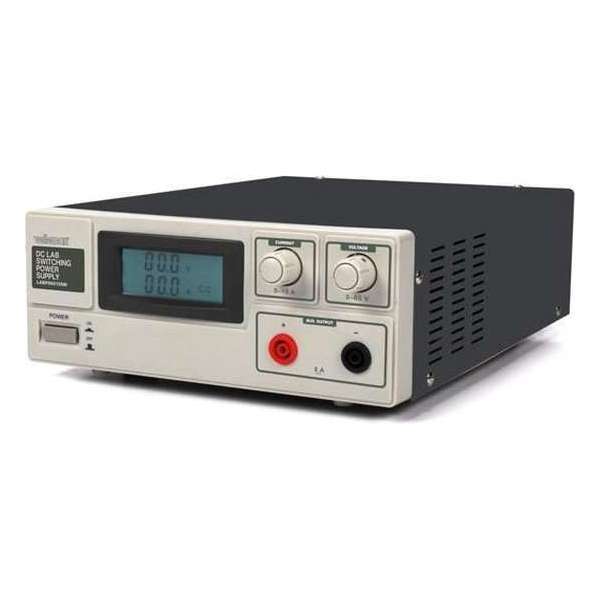 SCHAKELENDE DC-LABOVOEDING 0-60 VDC / 0-15 A MAX. MET LCD-DISPLAY SCHAKELENDE DC-LABOVOEDING 0-60 VDC / 0-15 A MAX. MET LCD-DISPLAY