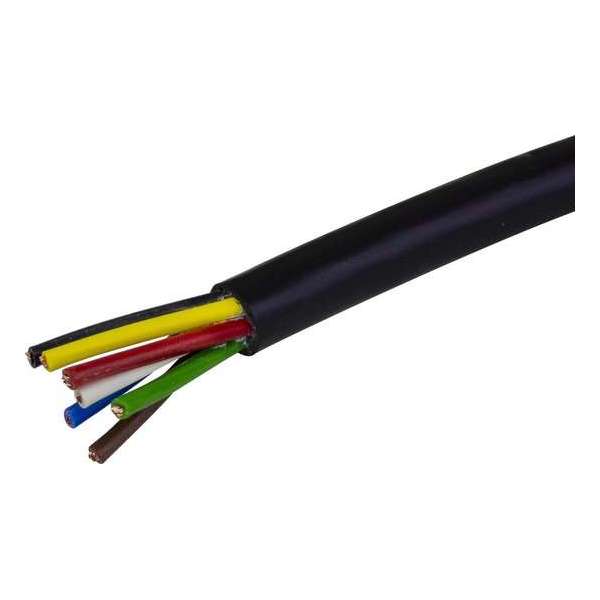 Elektrokabel 7x1mm², Rol 100 meter Elektrokabel 7x1mm², Rol 100 meter