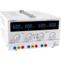 Peaktech 6145: Digitale laboratoriumvoeding 2 x 0 - 30 V / 0 - 5 A DC / 5 V / 3 A vast