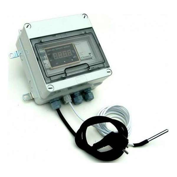 PID regelkast aan-uit met externe sensor PT100 PID regelkast aan-uit met externe sensor PT100
