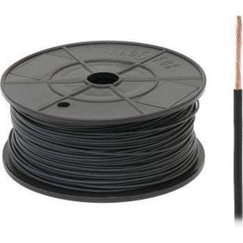 FLRY -B kabel - 1x 0,75mm - Zwart - Rol 100 meter