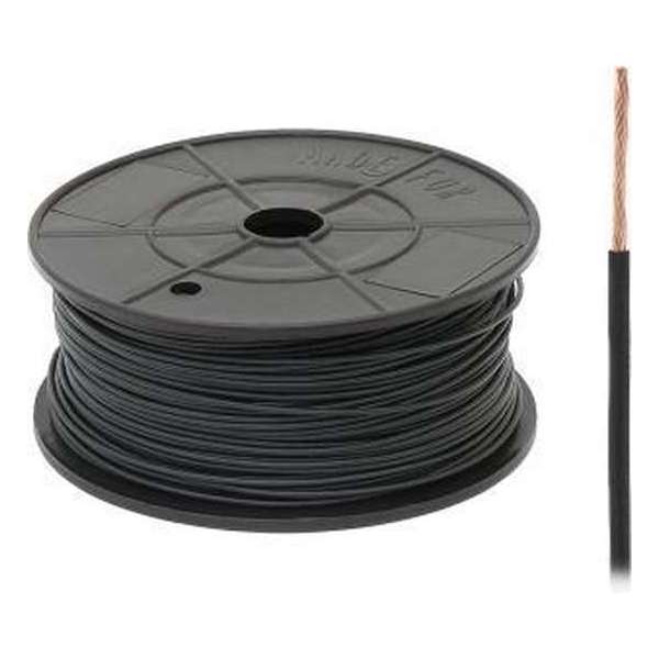 FLRY -B kabel - 1x 0,75mm - Zwart - Rol 100 meter FLRY -B kabel - 1x 0,75mm - Zwart - Rol 100 meter