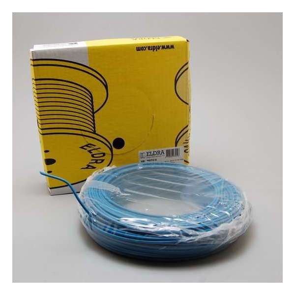 Powertex Electro Draad - 2,5mmx100m - Blauw Powertex Electro Draad - 2,5mmx100m - Blauw