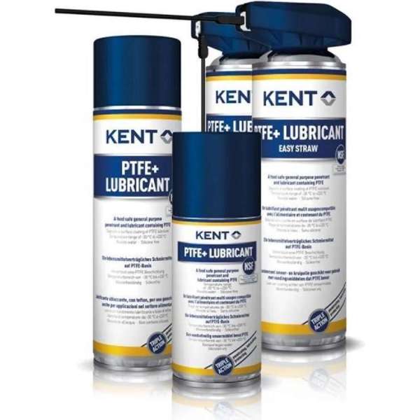 Kent PTFE+ lubricant easy straw - 500 ml Kent PTFE+ lubricant easy straw - 500 ml