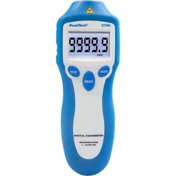 PeakTech 2790 Digitale toerenteller, 5 cijfers