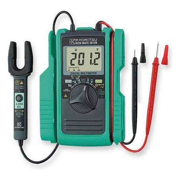 Kyoritsu 2012R Digitale TRMS multimeter met 12 mm stroomtang Kyoritsu 2012R Digitale TRMS multimeter met 12 mm stroomtang