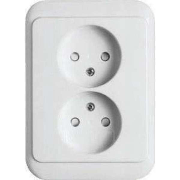 ABB Busch-Jaeger Contactdoos inbouw 2116-0-0416 ABB Busch-Jaeger Contactdoos inbouw 2116-0-0416