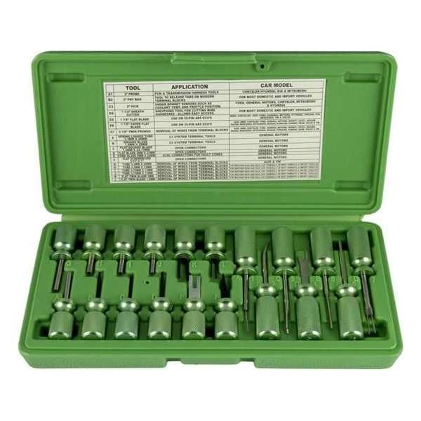 JBM Tools | SET VAN 19 GEREEDSCHAPPEN VOOR VERWIJDEREN VAN DE KLEMMEN JBM Tools | SET VAN 19 GEREEDSCHAPPEN VOOR VERWIJDEREN VAN DE KLEMMEN