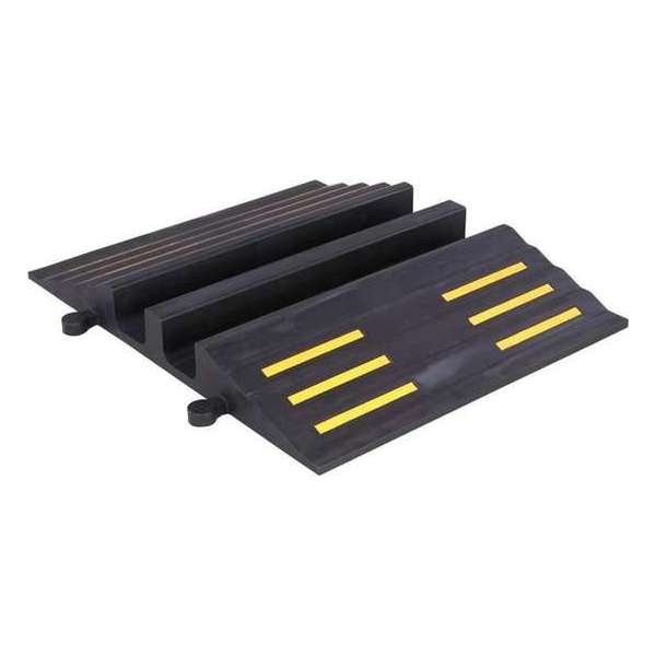 Slang- en kabelbrug ∅ 75 mm Zwart 680 mm x x Slang- en kabelbrug ∅ 75 mm Zwart 680 mm x x