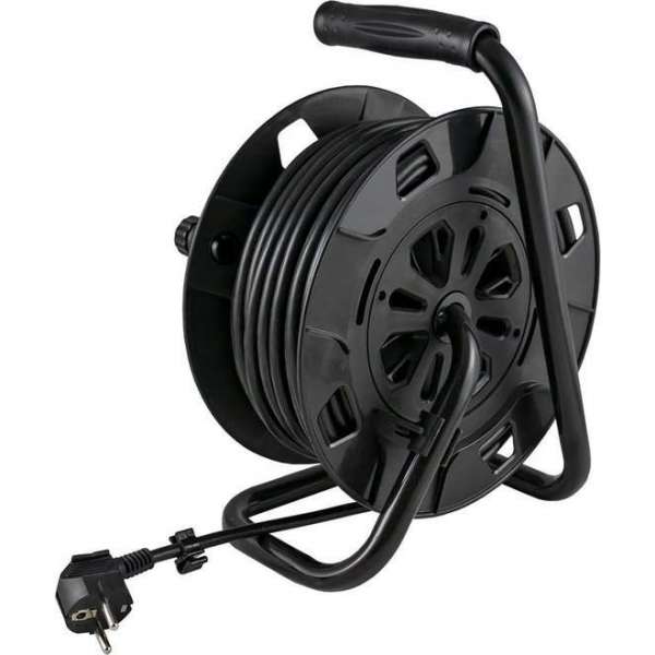JBM Tools | Elektro kabel haspel spoel 25m dikke kabel 3x 1.5 mm JBM Tools | Elektro kabel haspel spoel 25m dikke kabel 3x 1.5 mm