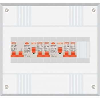 1 fase groepenkast met 4 licht groepen