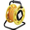 Renkforce RJ45 Netwerk Verlengkabel CAT 7a 90.00 m Oranje Rond