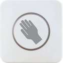 CleanSwitch Basic aanraakvrije schakelaar opdruk hand