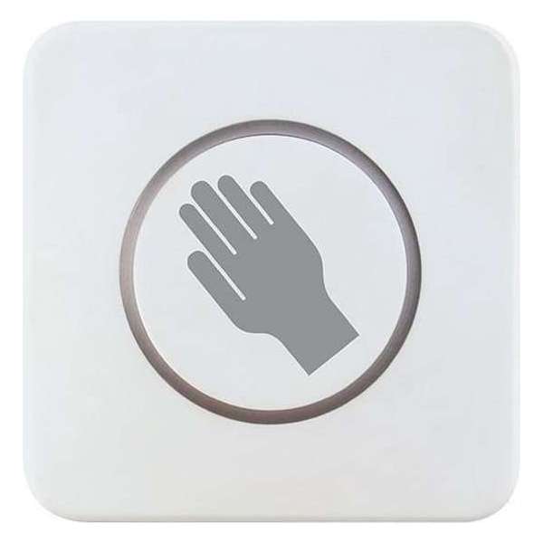 CleanSwitch Basic aanraakvrije schakelaar opdruk hand CleanSwitch Basic aanraakvrije schakelaar opdruk hand