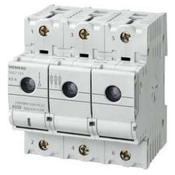 Siemens 5SG7133 Lastscheider Afmeting zekering: D02 63 A 400 V Siemens 5SG7133 Lastscheider Afmeting zekering: D02 63 A 400 V