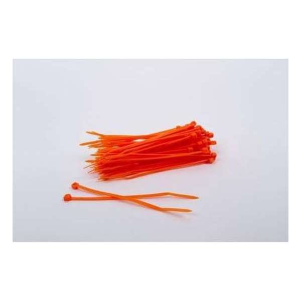 1000 stuks Oranje kabelbinders 370mm x 7.6mm (099.0416) 1000 stuks Oranje kabelbinders 370mm x 7.6mm (099.0416)