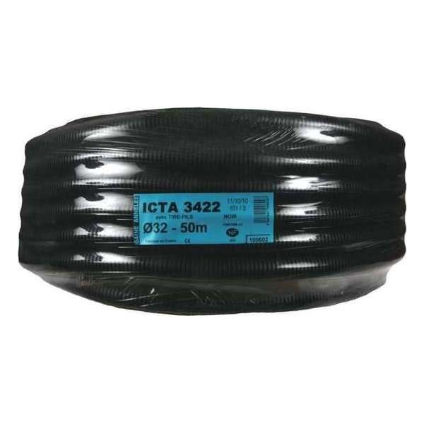 JANOPLAST ICTA-mantel met draad / gesmeerde trek - Diameter 32 mm - 50 m JANOPLAST ICTA-mantel met draad / gesmeerde trek - Diameter 32 mm - 50 m