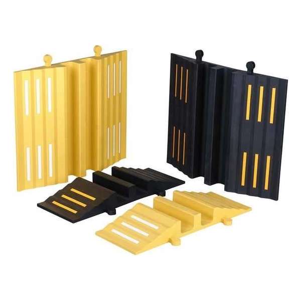Slang- en kabelbrug ∅ 75 mm Geel 300 mm x x Slang- en kabelbrug ∅ 75 mm Geel 300 mm x x