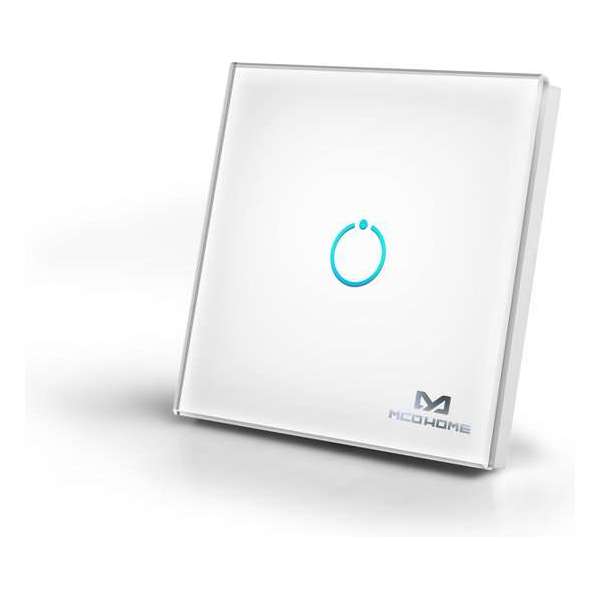 MCO home Schakelaar Z-Wave Plus 1100W Touch Wit MCO home Schakelaar Z-Wave Plus 1100W Touch Wit