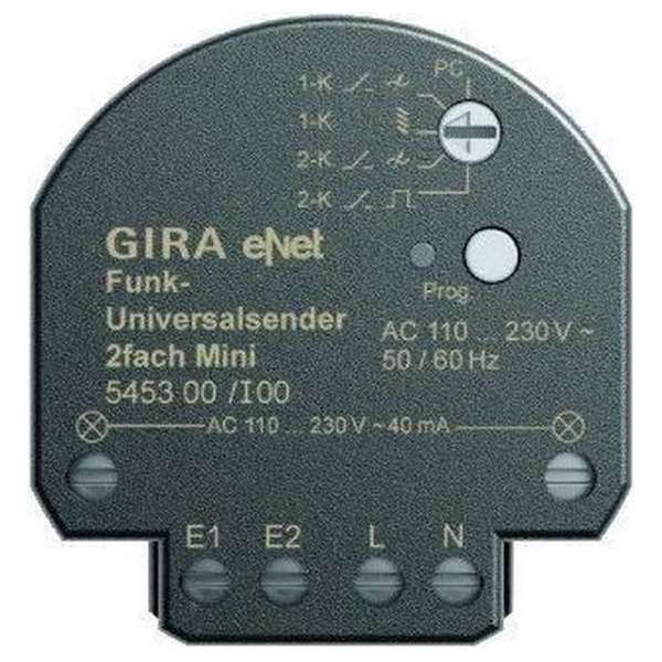 GIRA tbh v/bussyst ENet, tbh zender, bussysteem KNX, opb - 545300 GIRA tbh v/bussyst ENet, tbh zender, bussysteem KNX, opb - 545300