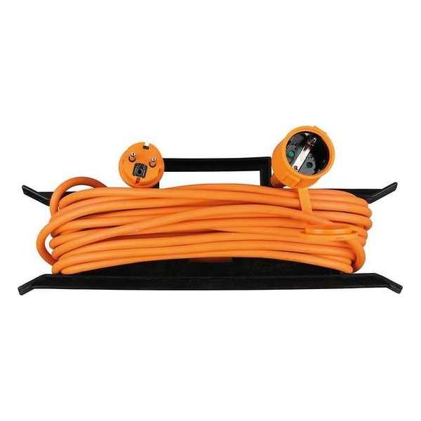 6x Verlengsnoer incl. oprolhaspel buiten 15 meter IP44 6x Verlengsnoer incl. oprolhaspel buiten 15 meter IP44