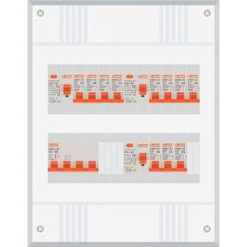 3 fase groepenkast met 11 licht groepen