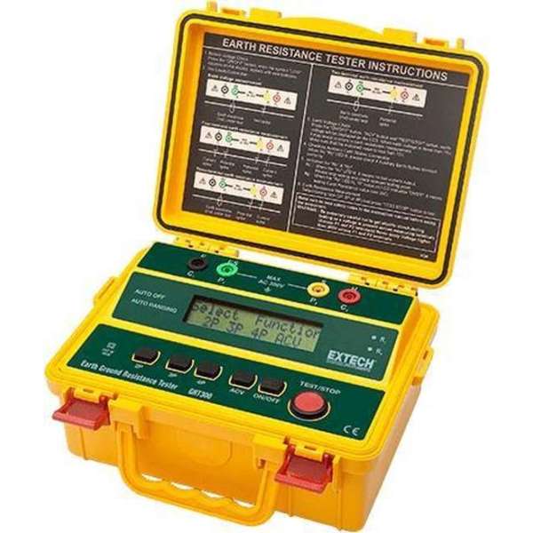 EXTECH GRT300: 4-Wire Earth Ground Resistance Tester EXTECH GRT300: 4-Wire Earth Ground Resistance Tester