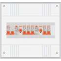 1 fase groepenkast met 5 licht groepen