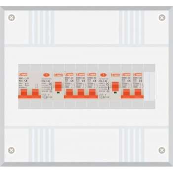 1 fase groepenkast met 5 licht groepen