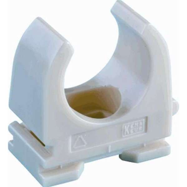 JMV drukzadel OPDZ, kunstst, wit, diam 19mm, 1 kabels/buizen JMV drukzadel OPDZ, kunstst, wit, diam 19mm, 1 kabels/buizen