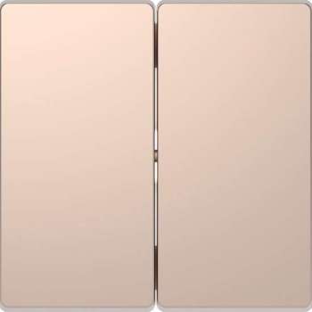 Dubbele Wip - Metaal - Champagne Metallic - Systeem Design - Schneider Electric - MTN3400-6051