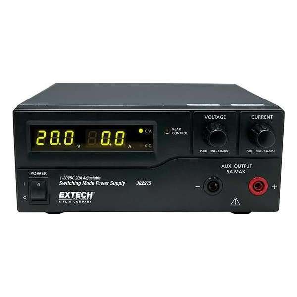 EXTECH 382276: 600W Switching Mode DC Voeding (230V) EXTECH 382276: 600W Switching Mode DC Voeding (230V)