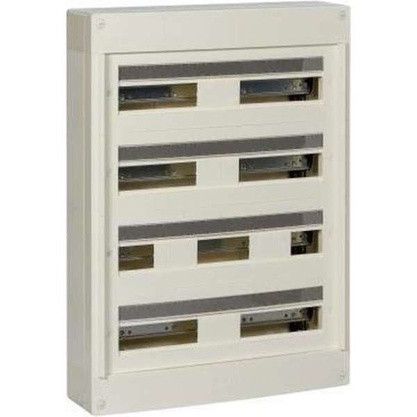 BOXPLUS kast 24 modules 4R zonder deur opbouw BOXPLUS kast 24 modules 4R zonder deur opbouw