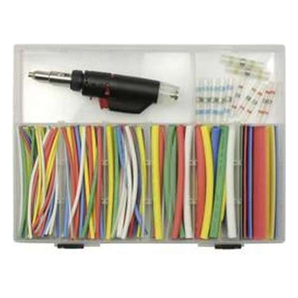 Kunzer 7SSS175 Krimpkous assortiment Krimpverhouding:2:1 175 onderdelen Kunzer 7SSS175 Krimpkous assortiment Krimpverhouding:2:1 175 onderdelen