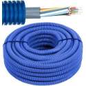 Flexibele voorbedrade buis met SVV kabel - 12 x 0,8mm² Ø 16mm, 100 meter - FLEX FESVV12