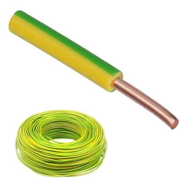 Nova VD Draad 2.5 MM² Geel/groen - 100 meter Nova VD Draad 2.5 MM² Geel/groen - 100 meter