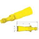 Topflux doorverbinder Geel 25st - Kabelschoen - AMP connector