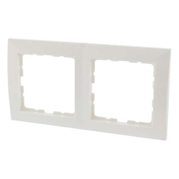 Berker S1 afdekraam – inbouw – 2–voudig – polarwit – 10 stuks Berker S1 afdekraam – inbouw – 2–voudig – polarwit – 10 stuks