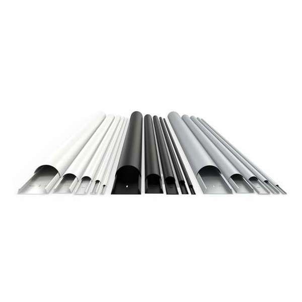 Multibrackets Premium aluminium kabelgoot - 160 x 1,2 cm / zilver (6 stuks) Multibrackets Premium aluminium kabelgoot - 160 x 1,2 cm / zilver (6 stuks)