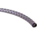 Kang Yang Cable eater kabelslang met rijgtool - 25mm / 20m / zilver