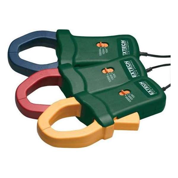 EXTECH PQ3120: 1000A huidige klem sondes EXTECH PQ3120: 1000A huidige klem sondes